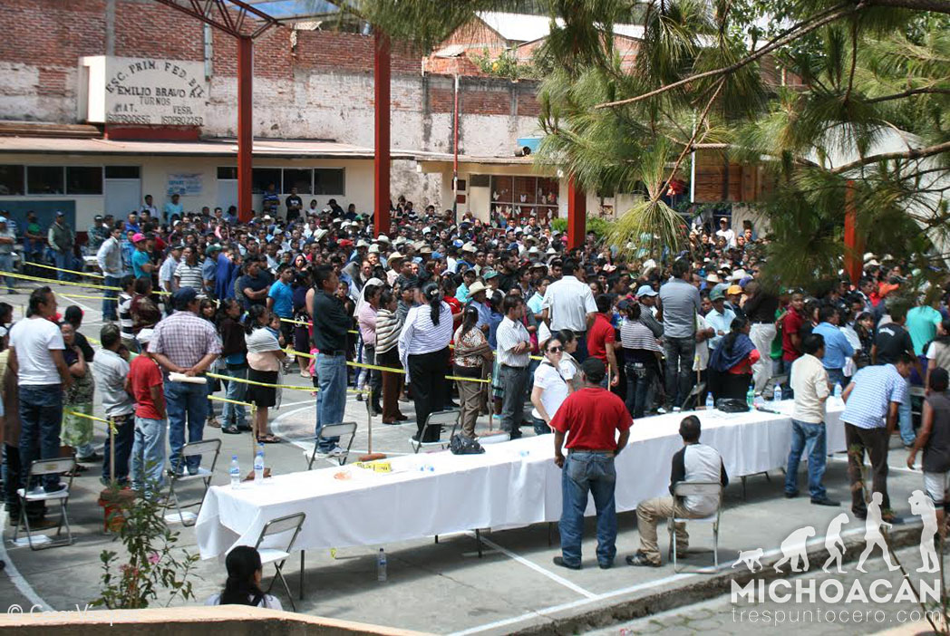 Santa Cruz Tanaco ejemplo de civilidad y democracia Fotogaler a